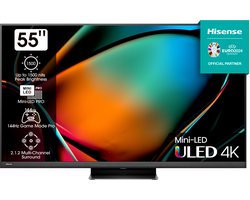 Hisense 55U8KQ - 55 inch - 4K ULED MiniLED - 2023