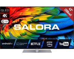 Salora 43QLED440A 4K Ultra HD TV 109.2 cm Zwart