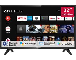 ANTTEQ AG32H3 - 32 inch - Smart TV - HD Ready - 2023