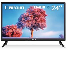 Caixun TV 24 inch 60 CM LED TV - 720p HD - DLED - HDMI - USB - CI+ - Dolby Audio - DVB T2/S2/C Tuner - Zwart