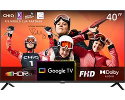 CHiQ L40H7G - Smart TV 40 Inch - Google TV - Full HD 1080P - Randloos Ontwerp