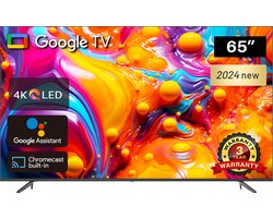 Google Smart TV | 65 inch TeeView LED TV | Frameless Design