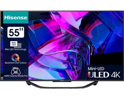 Hisense 55U7KQ - 55 inch - 4K MiniLED - 2023 - Buitenlands model