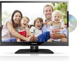 Lenco DVL-1662BK - Televisie HD LED met DVB - 16 inch - Zwart