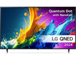 LG 43QNED80T6A - 43 inch - 4K QNED - 2024