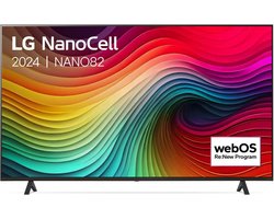 LG 50NANO82T6B - 50 inch - 4K Nanocell - 2024