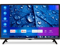 Medion P13207 smart-tv - 80 cm (32'') Full HD-scherm - HDR - PVR ready - Bluetooth - Netflix - Amazon Prime Video