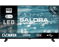 Salora 40FL200 - Led Tv - 40 Inch - Full HD - Tv 40 Inch - Zwart - Non-smart Televisie