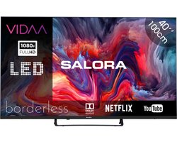 Salora FOD40TV - Smart TV - VIDAA - Televisie - Smart tv 40 inch - TV - Full HD