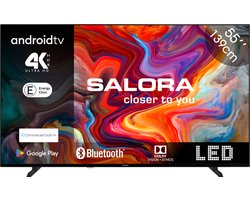 Salora SMART55TV - 55 inch - 4K - Smart TV - Televisie