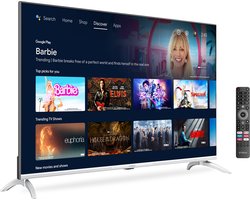 STRONG - TV 43'' (108 cm) 4K UHD SRT43UD6593 - Smart Android TV - Wifi - Chromecast - Google Assistant - 2 Ports HDMI (1 ARC) + 2 Ports USB + AV + Terrestrial/Sat