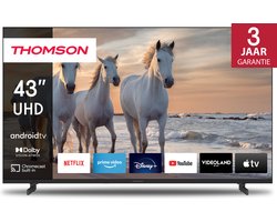 Thomson 43UA5S13 - 4K Ultra HD - Smart Android TV - 3 jaar garantie