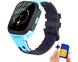 FlexCollage Smartwatch kinderen - Smartwatch Kids - Smartwatches - Kinder Smartwatch - Smart Watch met Belfunctie - gps Horloge Kind - KinderSmartwatches Inclusief Simkaart - Waterbestendig Kinderhorloge