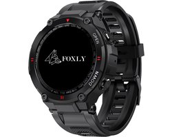 FOXLY® Outdoor Smartwatch M44 Touch screen - 45mm - IP67 Waterdicht - Android - iOS - Heren & Dames