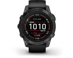 Garmin Epix Pro 47mm - Smartwatch - Sporthorloge- AMOLED-Scherm - 16 dagen batterij- 40+ Sport-apps- Muziek - Garmin Pay- Ingebouwde zaklamp - Zwart