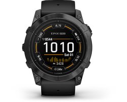 Garmin Epix Pro 51mm - Smartwatch – Sporthorloge - AMOLED-Scherm - 31 dagen batterij - 40+ Sport-apps – Muziek - Garmin Pay - Ingebouwde zaklamp - Zwart