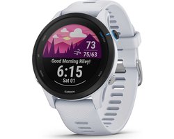 Garmin Forerunner 255 Music - Hardloophorloge - Sporthorloge - Met GPS Tracker - Geschikt voor hardlopen - Wit