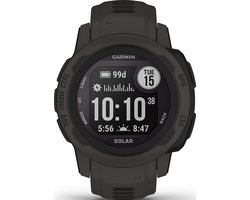 Garmin Instinct 2S Solar - Sporthorloge met GPS - Smartwatch voor heren - Zon Oplaadbaar - 40mm - Graphite