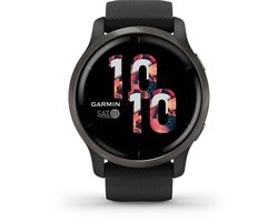 Garmin Venu 2 - Smartwatch voor heren met Stappenteller - 10 dagen batterij - 45 mm - Zwart