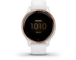 Garmin Venu 2s - Smartwatch voor dames met Stappenteller - 10 dagen batterij - 40 mm - Rose gold/Wit