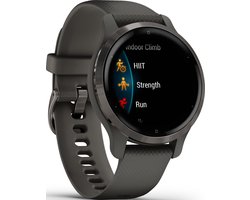 Garmin Venu 2s - Smartwatch voor heren met Stappenteller - 10 dagen batterij - 40 mm - Grey/Gunmetal