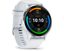 Garmin Venu 3 - Smartwatch - Sporthorloge - AMOLED-Scherm - 14 dagen batterij - Spraakassistent - Muziek - Garmin Pay- Slaapcoaching - Whitestone