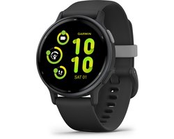 Garmin Vivoactive 5 Music - Smartwatch – Sporthorloge - AMOLED-Scherm -11 dagen batterij - Sportapps 30+ - Meditatie - Garmin Pay – Slaapcoaching - Zwart