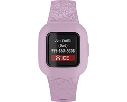 Garmin Vivofit Junior 3 - Activity tracker kinderen - Roze