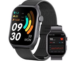 NP Sports Smartwatch GTS7 Pro - Sporthorloge - iOS & Android - Met extra bandje - Stappenteller en Hartslagmeter