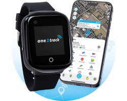 One2track Connect NEO - De allerleukste, stoerste & beste GPS horloge kind - Smartwatch kinderen (video)bellen & gebeld worden - GPS tracker kind met nauwkeurige locatiebepaling - Stel veilige zones in - SOS functie - Smartwatch kids met simkaart