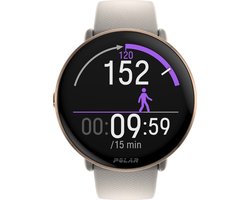 Polar Ignite 3 - Fitness Smartwatch & GPS Activity Tracker - Greige/ Gold - S-L