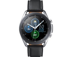 Samsung Galaxy Watch3 - Smartwatch heren - Stainless Steel - 4G - 41mm - Zilver