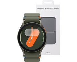 Samsung Galaxy Watch7 bundel (+ Wireless charger en Travel adapter) - smartwatch - 40mm - Green