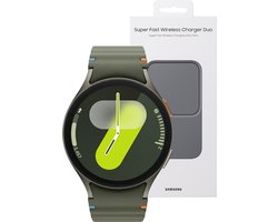 Samsung Galaxy Watch7 bundel (+ Wireless charger en Travel adapter) - smartwatch - 44mm - Green