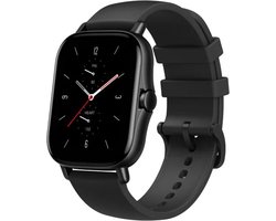 Smartwatch voor Dames en Heren – Sporthorloge met Bluetooth - Hartslagmeter - Slaapmonitor - Calorieënteller – Compatibel met iOS en Android - Zwart