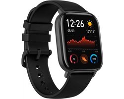 Sporthorloge voor Dames en Heren – Smartwatch met Bluetooth - Hartslagmeter - Slaapmonitor - Calorieënteller – Compatibel met iOS en Android - Zwart