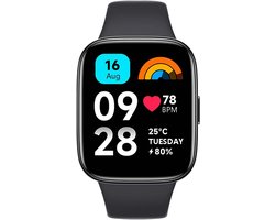 Xiaomi Redmi Watch 3 Active - Smartwatch - Zwart