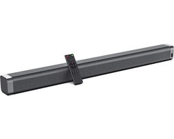 Bomaker - Odine I - Soundbar - Soundbar voor TV - versterkt Subwoofer - Luidsprekers - Luidsprekerkabels - Speaker - Stereo - 120dB - 100W - Zwart