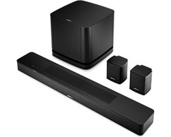 Bose Set soundbar 600 bass ( klein ) surround speakers zwart