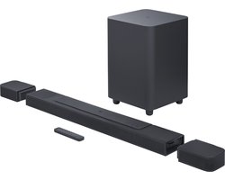 JBL Bar 1000 Pro - Soundbar met Draadloze Subwoofer geschikt voor TV - Zwart