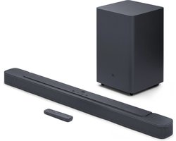 JBL Bar 2.1 - Soundbar met Draadloze Subwoofer geschikt voor TV - Deep Bass (MK2) - Zwart