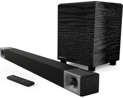 Klipsch Cinema 400 2.1 SOUNDBAR + 8 INCH DRAADLOZE SUBWOOFER