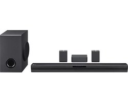 LG SQC4R soundbar - Draadloze subwoofer en achterspeakers - 4.1 - 220W - Dolby Digital - Bluetooth - Zwart