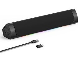 Luxe Soundbar - Soundbars voor TV - Luidspreker - 46x14cm - Zwart