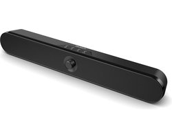 Majority Atlas soundbar - pc soundbar - draagbare Bluetooth soundbar - 8+ batterijduur - USB en AUX connectiviteit