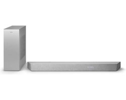 Philips TAB8507/10 - Soundbar met draadloze subwoofer - Zilverkleurig