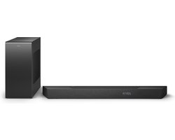 Philips TAB8907 - Soundbar 3.1.2 met draadloze subwoofer - Zwart