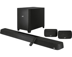 Polk MagniFi Max AX SR Zwart - Homecinema - Soundbar - Surround set