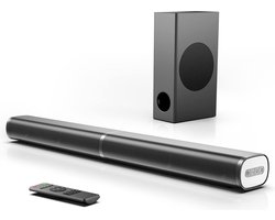 Popozono 190 W Soundbar met Subwoofer 2.1ch