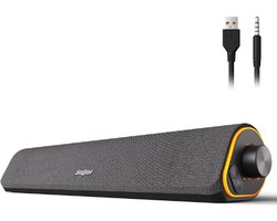 SOULION® Soundbar PC - Computer Luidspreker Met USB & AUX - Sound Bar Computer - Soundbar PC Speaker - Soundbar Gaming - Sound Bar USB - Soundbar PC 10 Watt